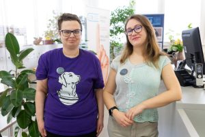 Lana i Karin studentice na praksi