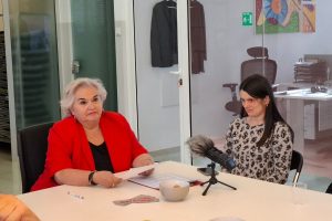 Marina Vavro i Danijela Marušić koja nas je sve bodrila svojom prisutnošću