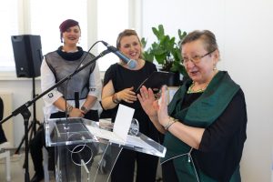 Pljesak za dobitnicu Priznanja, Ljerku Turkalj