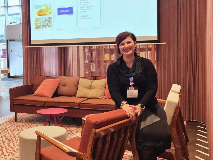 Ravnateljica Karolina Zlatar Radigović na konferenciji Digital Inclusion   joining forces for an inclusive digital society