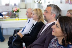 Tomislav Jelić, predsjednik Upravnog vijeća, Anica Ježić, zamjenica pravobranitelja za osobe s invaliditetom, Branimir Šutalo iz Grada Zagreba i Dražena Vrselja, državna tajnica u